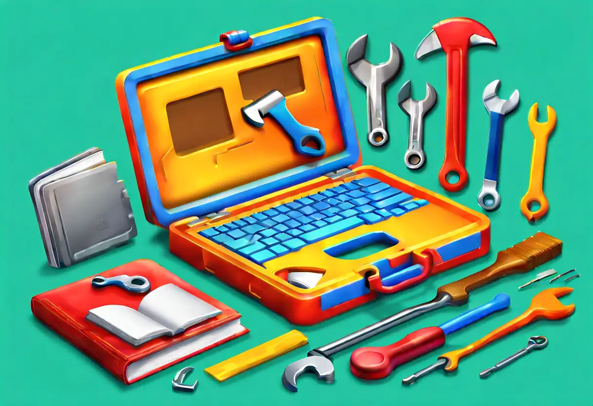 Icon representing a toolkit for educators to enhance teaching methods.